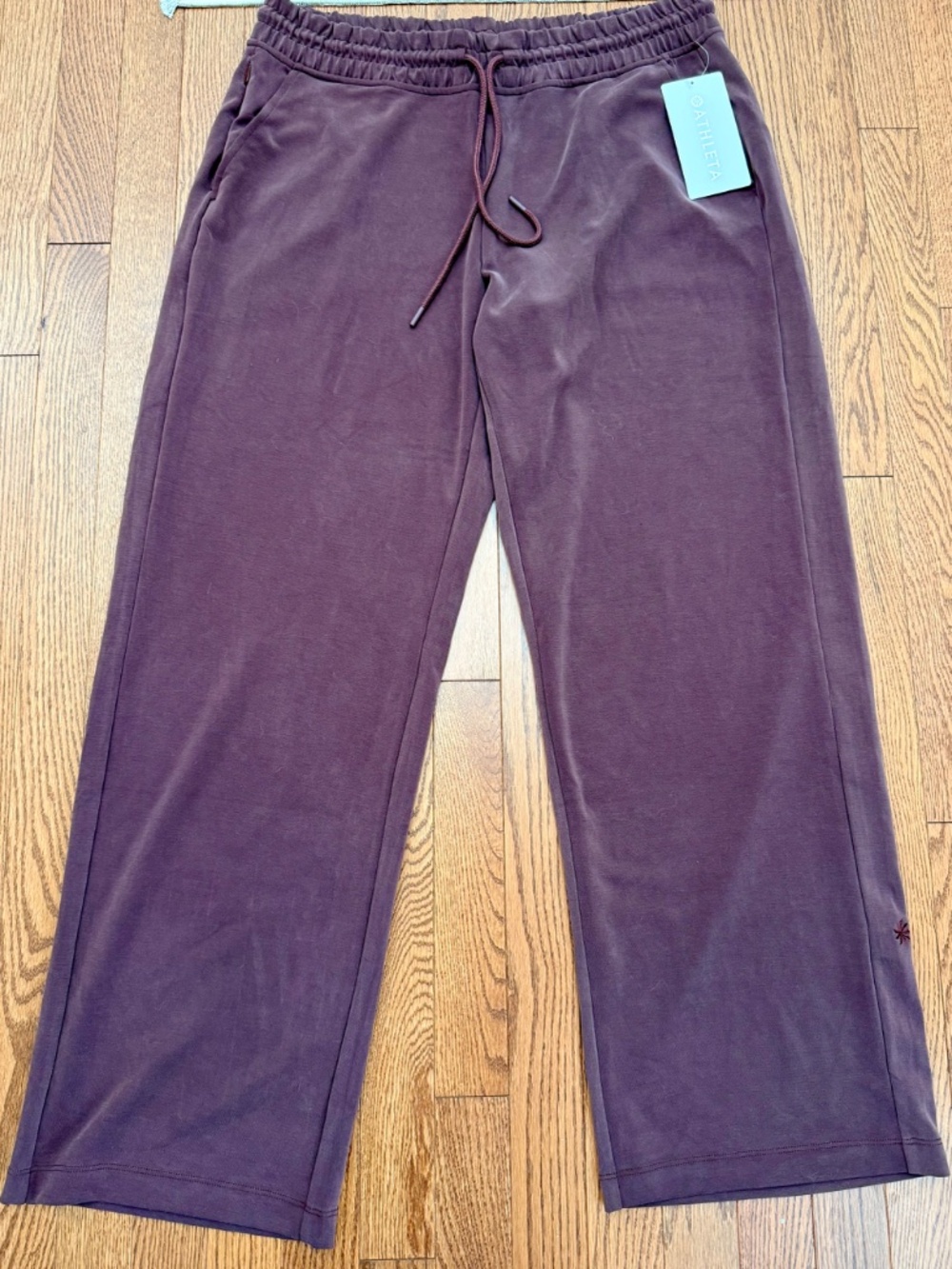 Athleta Seasoft Mid Rise Straight Pant TENCEL L - Picture 3 of 9